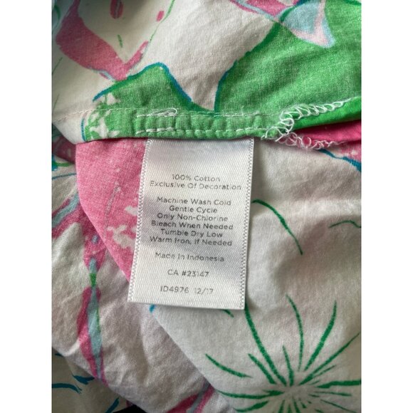 Talbots printed 3/4 sleeve top size petite small - Picture 4 of 4